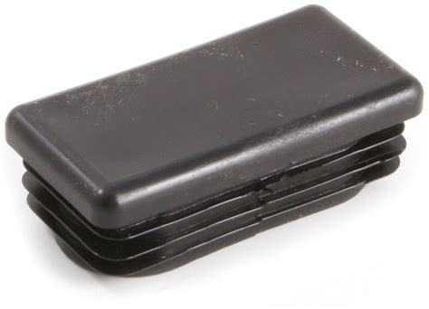 rectangular aluminum end caps